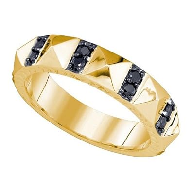 Cheap Girls Jewelry 0.45CT BLACK DIAMOND FASHION RING For Sale