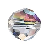 Produkt-Bild: G&uuml;termann / KnorrPrandell 2208502 - Swarovski Rundperle 4mm crystal AB, 12 St&uuml;ck/Dose