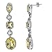 Sterling Silver Lab Created Yellow Sapphire and title=
