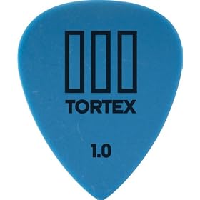 Dunlop Tortex T3 Sharp Tip Guitar Picks 12-Pack 1.00 MM