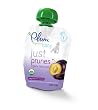 Plum Organics Just Fruit, Prunes, 3.17-Ounce Pouches (Pack of 12)