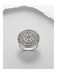 Marcasite Ring In 92.5 Sterling Silver
