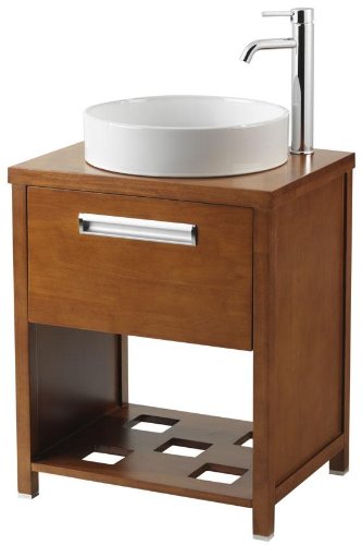 Cosmo Bath Vanity 29Hx24Wx19D CHESTNUT