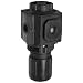 Dixon R73G-2R Norgren Series Regulator without Gauge, 3/8" Size, 91 SCFM, 1/4" Port Size, 5-150 PSI