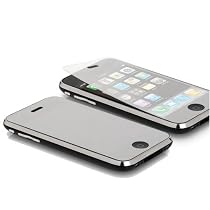5 x MIRRORED ClearICE Anti Scratch LCD Screen Cover Film Protectors for the Apple iPhone 3G / 3GS Mobile Phone. With Free MicroFibre Cleaning Cloth for Easy Application. Part of the XYLO ACCESSORIES RANGE.