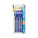 Paper Mate Erasermate Stick Medium Tip Ballpoint Pens, 3 Blue Ink Pens (3150458PP)