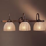 Saldia Belcaro Walnut Bathroom Vanity Light Minka-Lavery Lighting (5513-126)