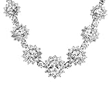 Wedding Jewelry: Irelyn's Fancy Faux Diamond Necklace