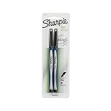 UPC 071641000469 product image for Sharpie Pen Fine Point Pen, 2 Blue Pens (1742660) | upcitemdb.com