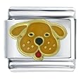 Panting Dog Italian Charm&nbsp;&nbsp;by Italian Charms 