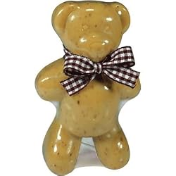 Kingsley Teddy Bear Shape Soaps - Honey/Oatmeal Scent 4.6 oz.