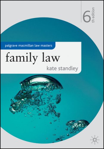 Family Law (Palgrave Macmillan Law Masters) (Palgrave Macmillan Law Masters)