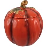 Ceramic Pumpkin Cookie Jar