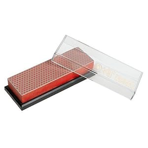 DMT W6FP 6-Inch Diamond Whetstone Sharpener - Fine With Plastic Box by 
