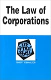 The Law of Corporations in a Nutshell (Nutshell Series)