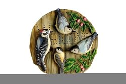 Multiple Birds Garden Stone