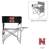 Nebraska Cornhuskers NCAA Sports Chair (Black)