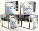 FUJI PHOTO FILM USA, INC. 1/2 LTO-2 Data Cartridge, 1998ft, 200GB Native/400GB Compressed Data Capacity