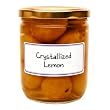 L'Epicurien French imported Crystallized Lemons in glass jar 8.8 oz