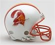 Tampa Bay Buccaneers Miniature Replica NFL Throwback Helmet w/Z2B Mask