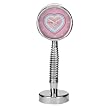 Pink Heart Spring Alarm Clock