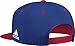 MLS FC Dallas Men's Name Two Tone Flat Brim Snapback Hat, One Size, Blue