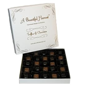 25pc Sugar Free Dark and Milk Chocolate Caramels by Caramels