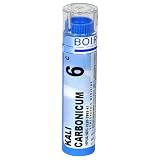Boiron Homeopathic Medicine Kali Carbonicum, 6C Pellets, 80-Count Tubes (Pack of 5)