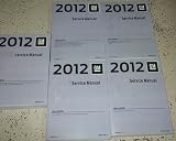 2012 Chevrolet Chevy TRAVERSE Service Shop Repair Manual Set FACTORY NEW