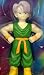 Dragonball Z - Rare Trunks 4" Action Figure - with Black Bazooka & Red Dragonball_s-2
