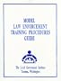 Model Law Enforcement Training Procedures Guide