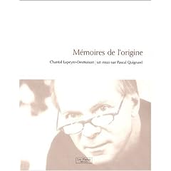 Memoires de l'origine