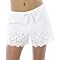 Gilligan & OMalley® Eyelet Shorts - White