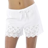 Gilligan & OMalley® Eyelet Shorts - White