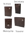 Crunch Leather Wallets - Brown or Black
