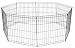 Brand New Exercise Play Pen Dog Cat Kennel Crate Cage PP48
