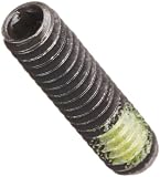 Alloy Steel Set Screw, Hex Socket Drive, Cup Point, Nylon Patch