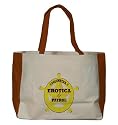 VOLUNTEER EROTICA PATROL Large BELLA TOTEBAG w/ pockets (Choice of Colors)