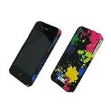 EMPIRE Paint Splatter Stealth Rubberized Design Hard Case Cover for Verizon ....