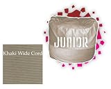 Comfort Sac Junior Sac Khaki Wide Cord By Elite Furniture