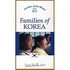 Families of Korea (Families of the World) [VHS]