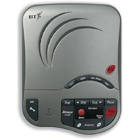 BT Response 75 Answerphone with 36 Minute Digital Message Capacity Grey Ref 872152/045208