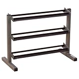Body Solid GDR363 3-Tier Horizontal Dumbbell Rack