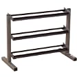 Body Solid GDR363 3-Tier Horizontal Dumbbell Rack