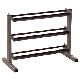 Body Solid GDR363 3-Tier Horizontal Dumbbell Rack