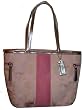 Women's Coach Handbag Purse Signature Striped Solid Tote 13280