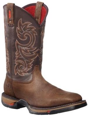 Rocky Men's Long Range Western Boot Coffee US