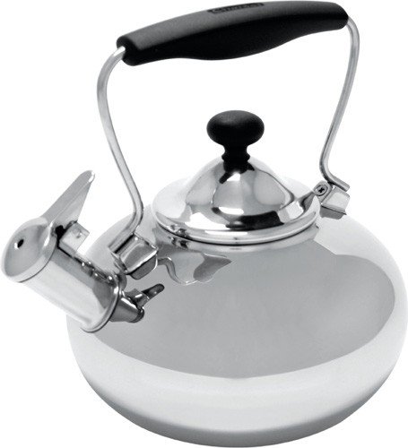 Chantal Bridge Polished Stainless Steel Teakettle