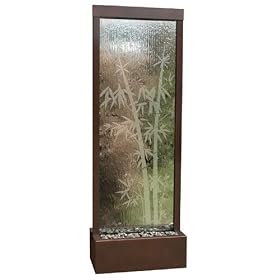 Bluworld GF62B 72 x 24 x 15 Gardenfall Botanica Series Center Mount Floor Fountain
