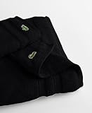 Lacoste Crocod'il Solid Bath Towel Set - Jet Black